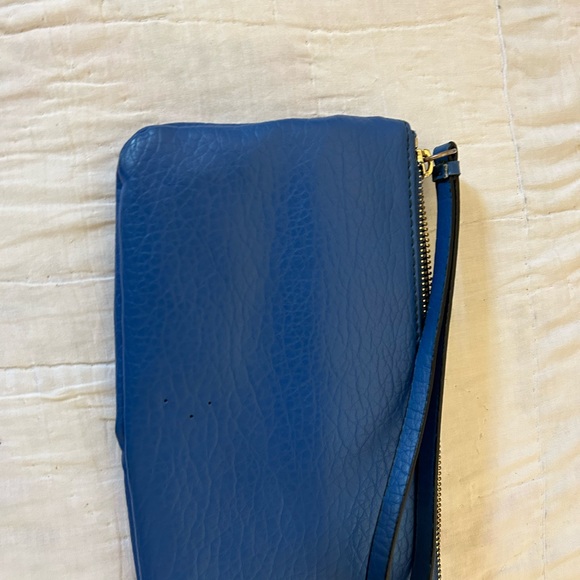 Juicy Couture Royal Blue Leather Wristlet - Picture 2 of 3